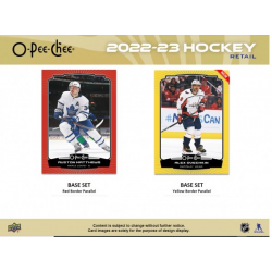 Cartes NHL 2022-23 O-Pee-Chee (retail). 288 cartes.
