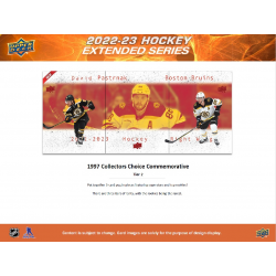 Boîte 2022-23 NHL Upper Deck EXTENDED SERIES Mass Blaster