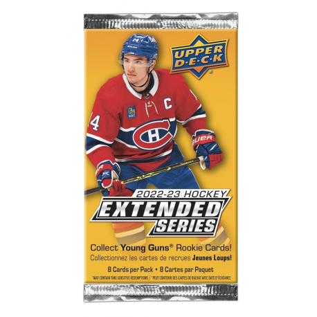Boîte 2022-23 NHL Upper Deck EXTENDED SERIES Mass Blaster
