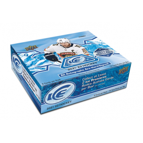 Boîte de cartes 2021-22 NHL ICE (hobby). 77 cartes