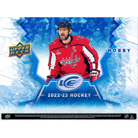 Boîte de cartes 2022-23 NHL ICE (hobby). 72 cartes