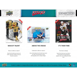 Boîte de cartes 2024-25 NHL MVP MASS BLASTER (retail) d'Upper Deck. 90 cartes