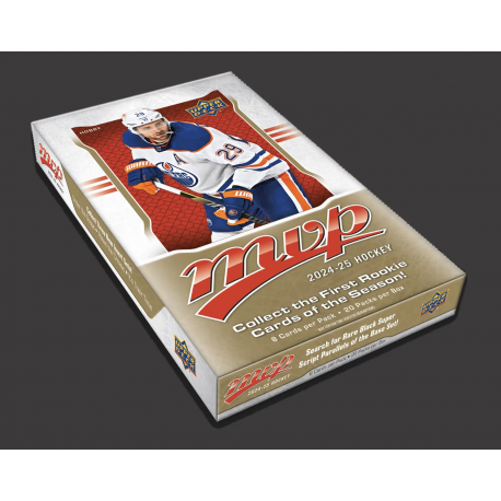 Boîte de cartes 2024-25 NHL MVP (Hobby) d'Upper Deck. 160 cartes