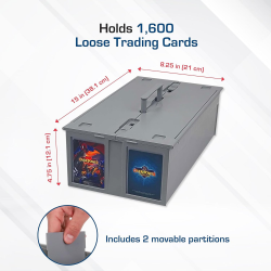 Bac de rangement BCW pour cartes