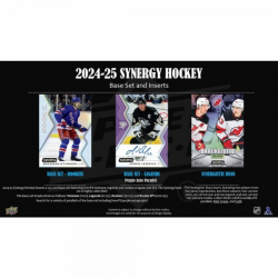 Boîte de cartes UD 2024-25 NHL SYNERGY. 24 cartes.