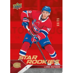 Boîte de cartes 2024-25 NHL STAR ROOKIES d'Upper Deck (mass blaster). 26 cartes