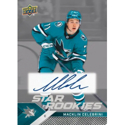 Boîte de cartes 2024-25 NHL STAR ROOKIES d'Upper Deck (mass blaster). 26 cartes