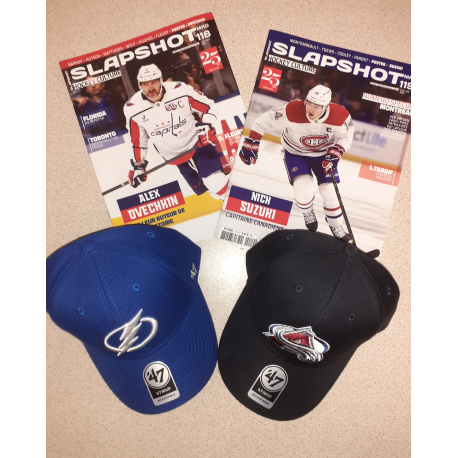 Abonnement Slapshotmag 2 ans + casquette au choix
