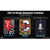 Boite 2025-26 de 135 cartes du centenaire des Blackhawks de Chicago (Tin hobby) d'Upper Deck.