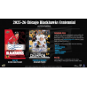 Boite 2025-26 de 135 cartes du centenaire des Blackhawks de Chicago (Tin hobby) d'Upper Deck.