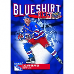 Boite de 135 cartes 2025-26 TIN HOBBY du centenaire des Rangers de New York d'Upper Deck.