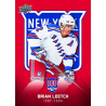 Boite de 135 cartes 2025-26 TIN HOBBY du centenaire des Rangers de New York d'Upper Deck.