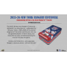Boite de 135 cartes 2025-26 TIN HOBBY du centenaire des Rangers de New York d'Upper Deck.