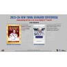 Boite de 135 cartes 2025-26 TIN HOBBY du centenaire des Rangers de New York d'Upper Deck.