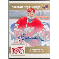 Boîte de 105 cartes 2025-26 DETROIT RED WINGS CENTENNIAL d'Upper Deck