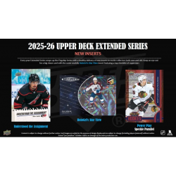 Boîte de 48 cartes 2025-26 NHL Upper Deck EXTENDED SERIES Mass Blaster
