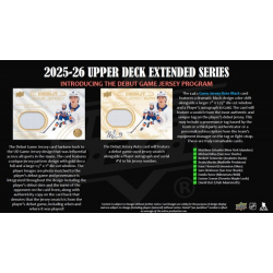Boîte de 48 cartes 2025-26 NHL Upper Deck EXTENDED SERIES Mass Blaster