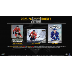 Boîte de 24 cartes 2025-26 O-Pee-Chee Platinum (Mass Blaster Retail) d'Upper Deck.